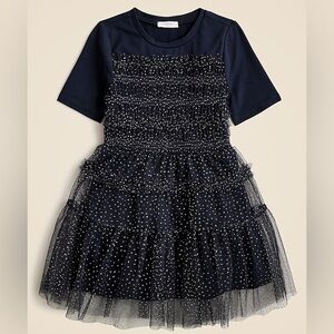 Tiered Tulle T-Shirt Dress